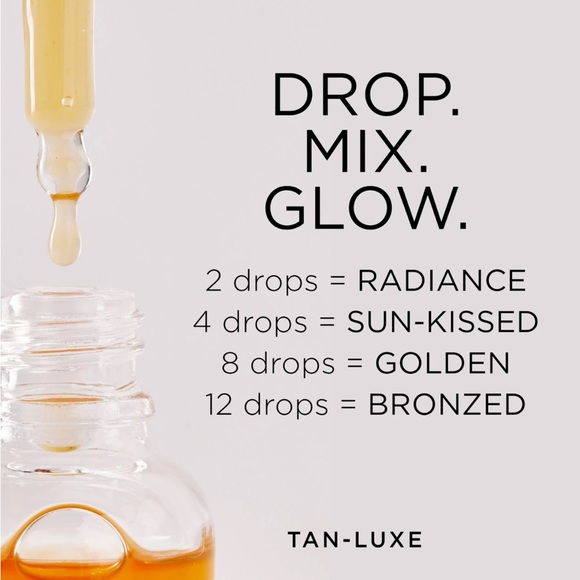 NEW Tan-Luxe THE FACE Illuminating Self-Tan Drops | Light/Medium - Picture 3 of 13
